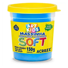 massa modelar 109 azul