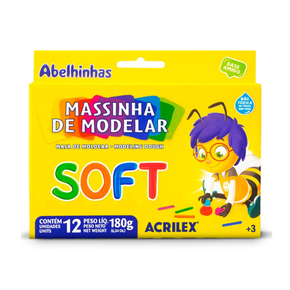 massa modelar acrilex 12c