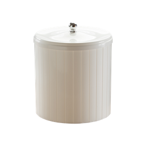 cesto lixo plastutti 5l bco tampa