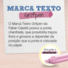 marca texto faber display pastel 3