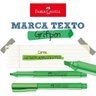 marca texto faber verde