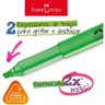 marca texto faber verde 2