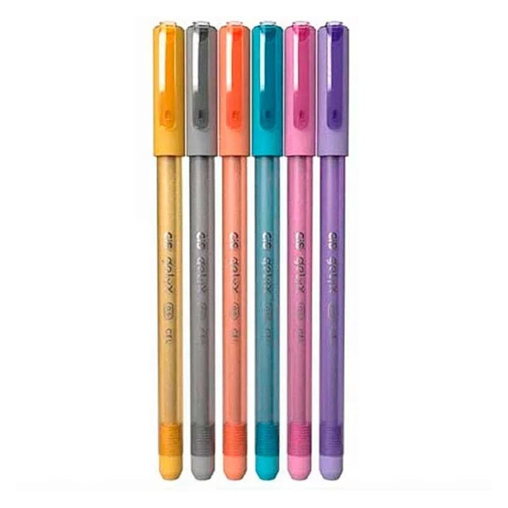 Caneta Cis gel Gelyx metálica sort. c/24 ref 57124 - BCL