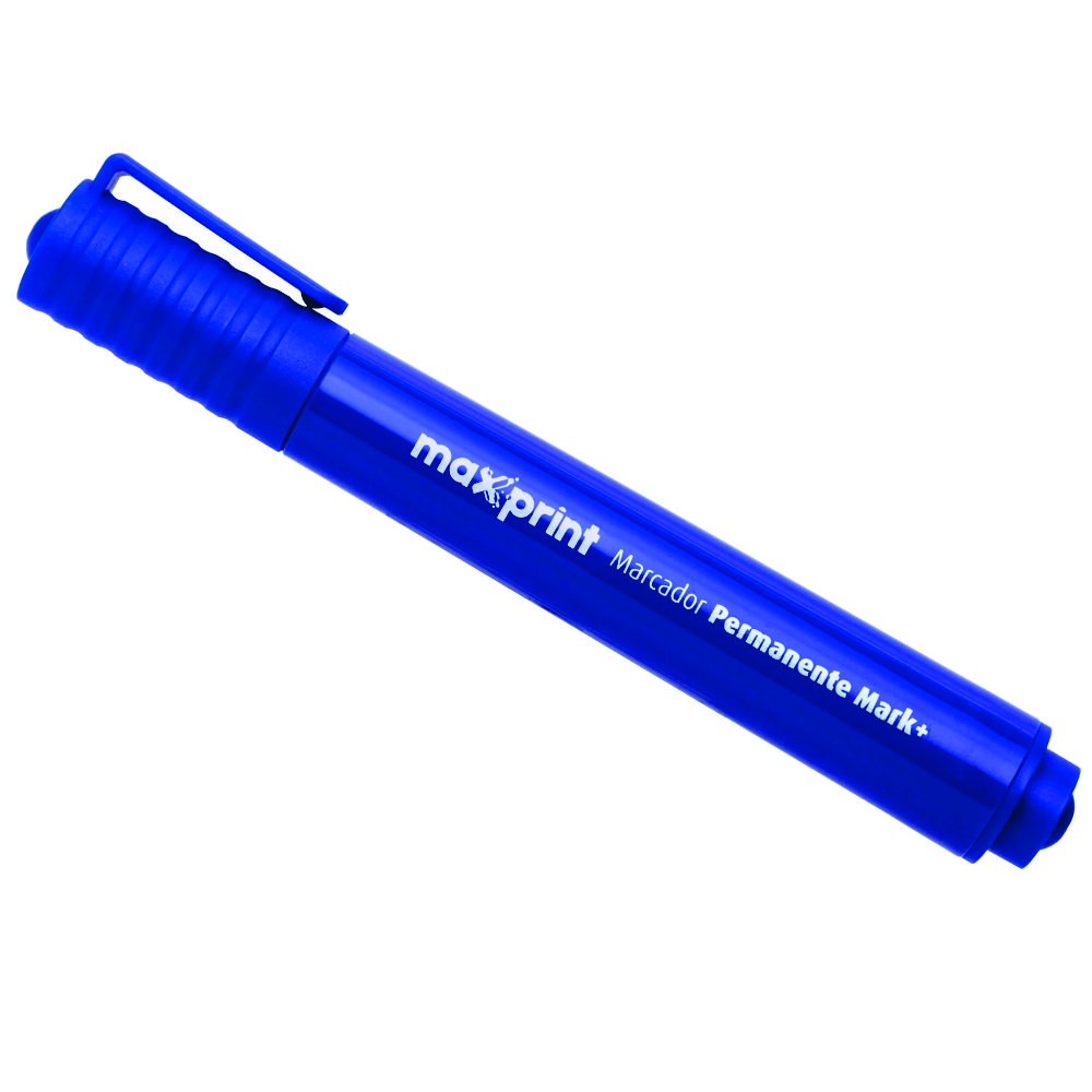 Marcador Perm. Maxprint Az C/12 709070 - BCL Distribuidora