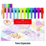 caneta fine pen faber 48 cores 2