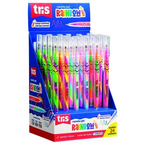 caneta rainbow