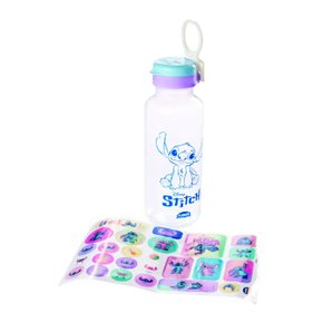 garrafa 600ml adesivo stitch