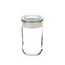 pote vidro tampa herm plastica 600ml