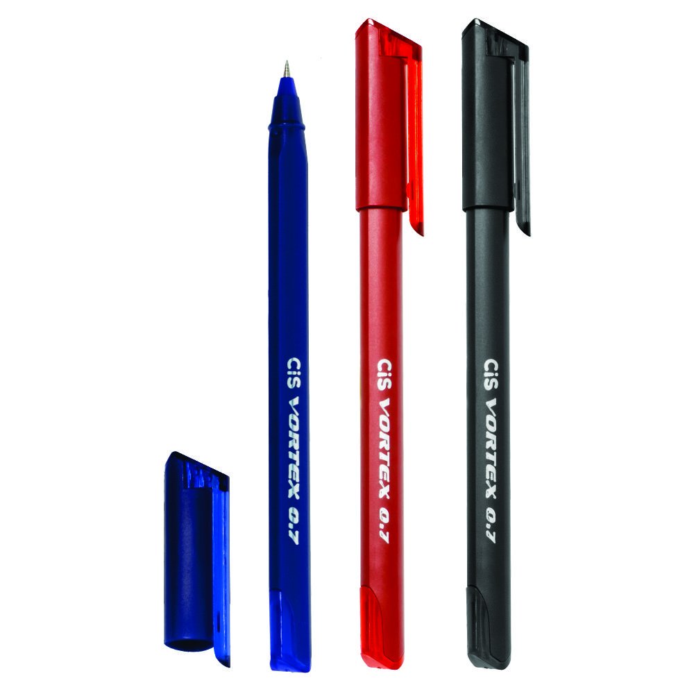 Caneta Esferográfica Cis Vortex 0.7mm – Caixa com 50 unidades