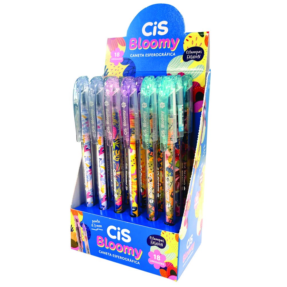 Caneta Cis Bloomy color 0.7 c/18 ref 58209
