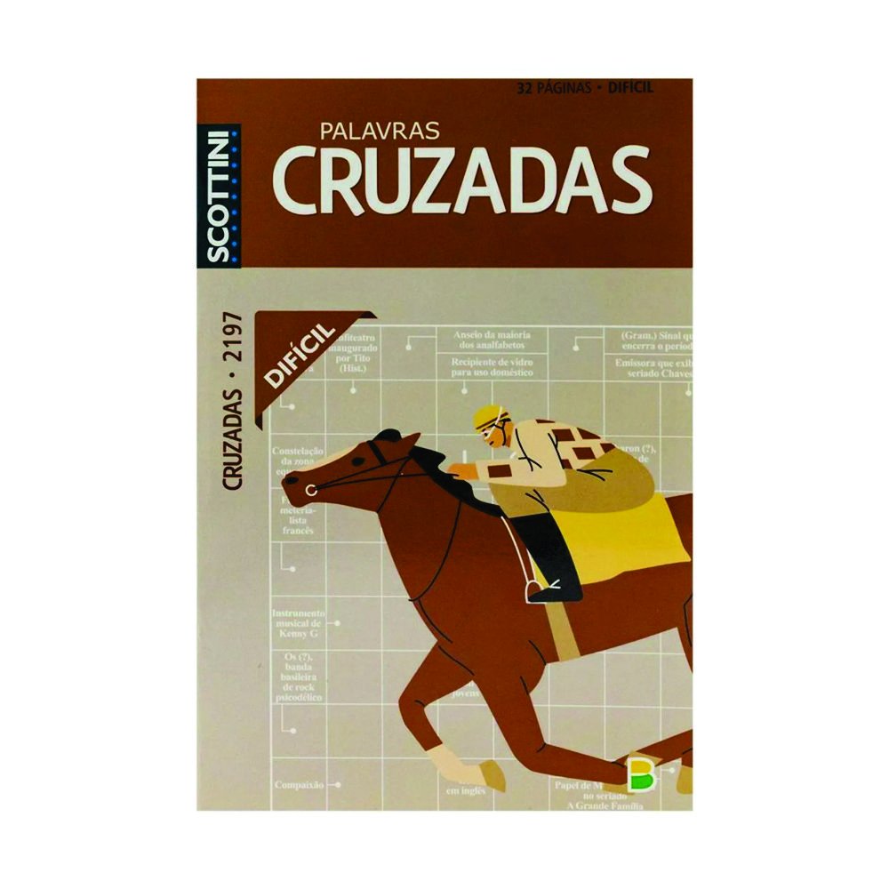 Livrinho Palavras Cruzadas - Nível Difícil
