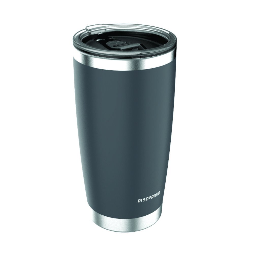 Copo Térmico Inox Everest 500ml Cinza